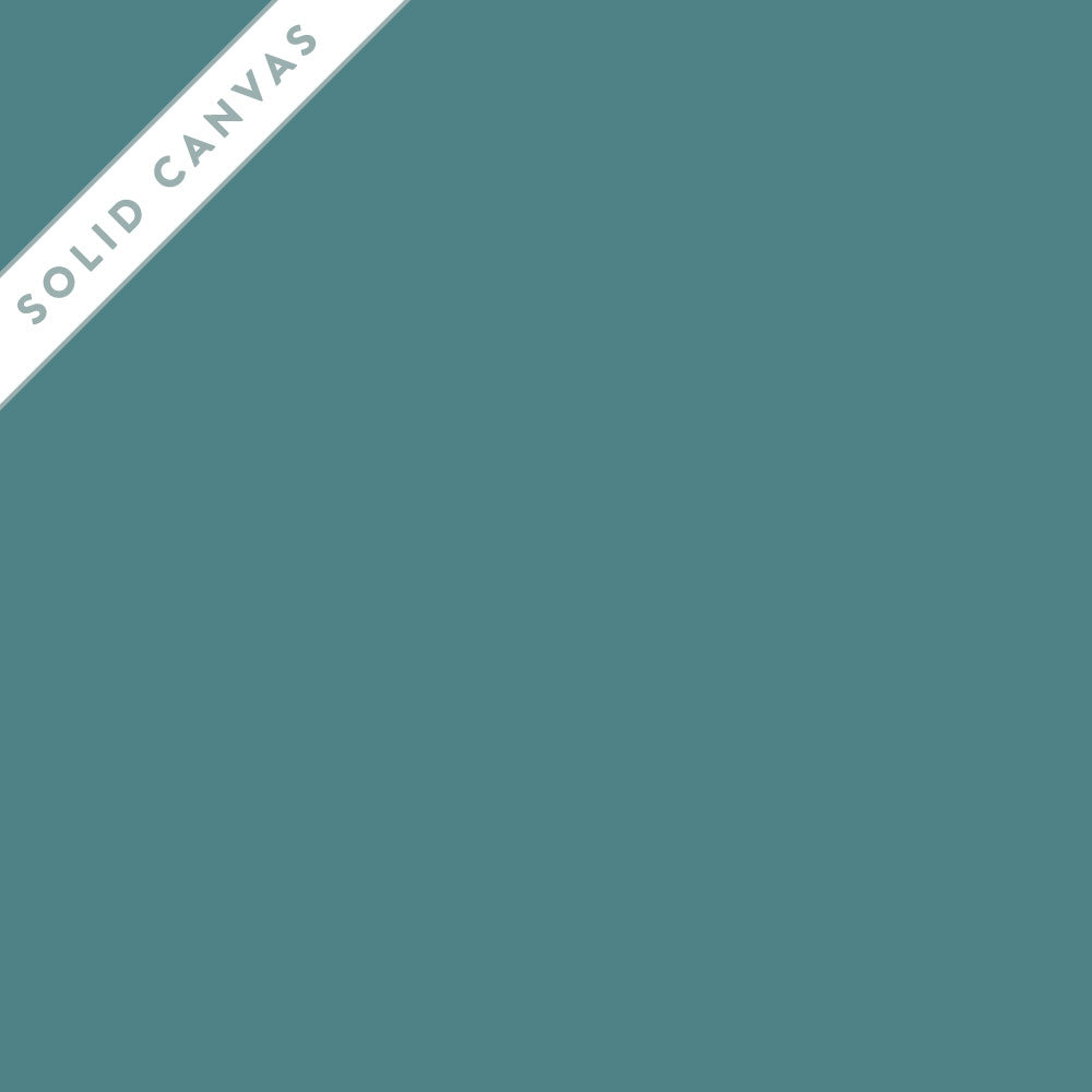 Teal Solid Canvas