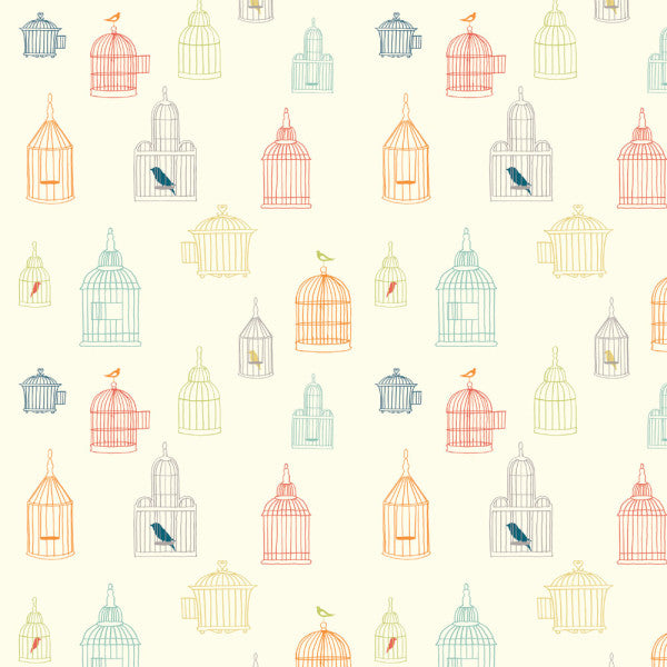 BIRD SONG MULTI DOUBLE GAUZE