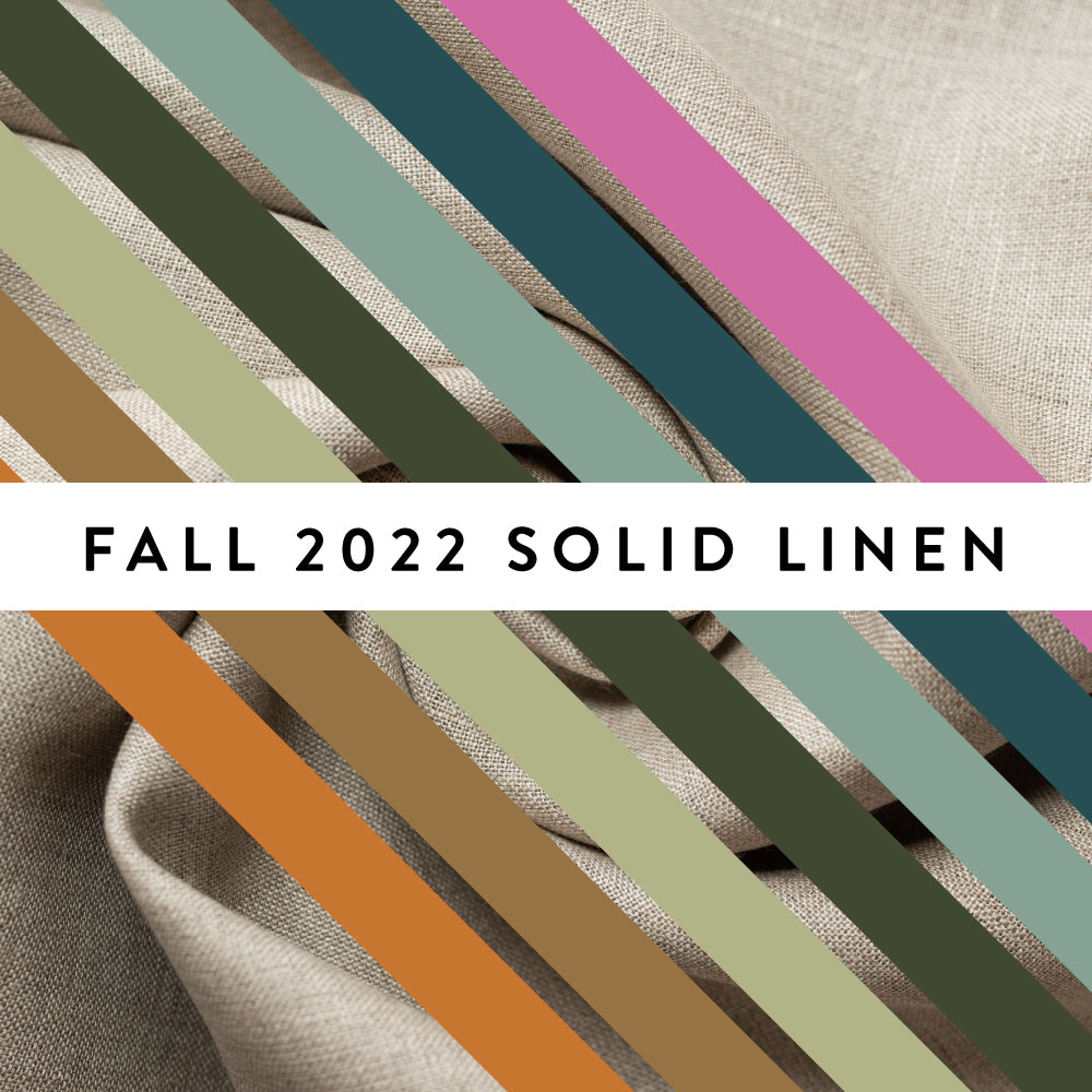 Fall 2022 Solid Linen Case Pack, 10YD Bolts