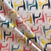 Geo Giraffe Multi Interlock Knit