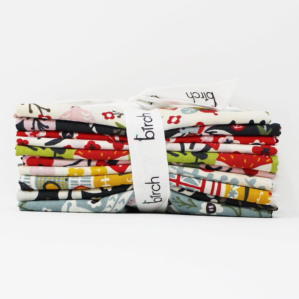FOLKLAND  PRECUT FAT QUARTER BUNDLE 1 BUNDLE 10 SKUS