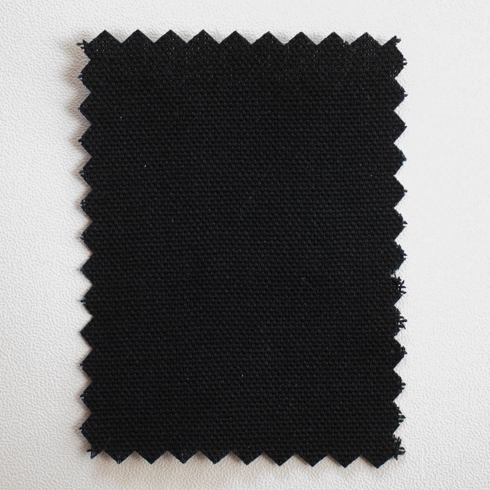Black Solid Canvas
