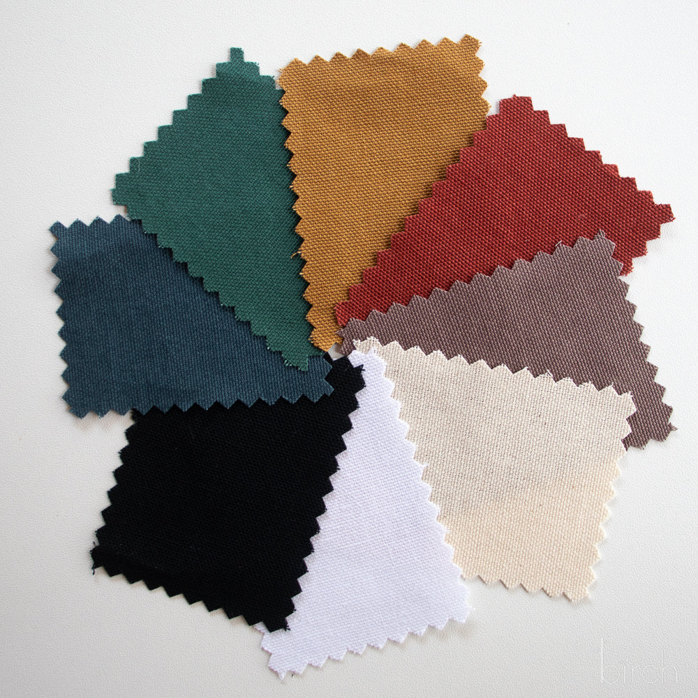 Solid Canvas Case Pack, 8 Total