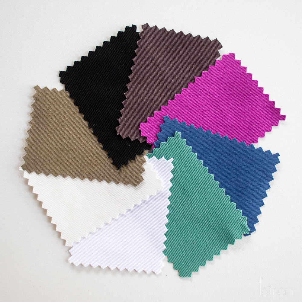 Solid Twill Case Pack, 8 Total