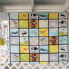 Vanishing Birds Patch Poplin
