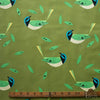 Green Jay Poplin