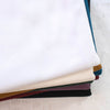 White Solid Interlock Knit