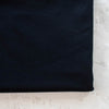 Black Solid Interlock Knit
