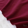 Mulberry Solid Interlock Knit