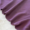 Raisin Solid Interlock Knit