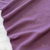 Raisin Solid Interlock Knit