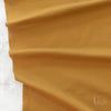 Ochre Solid Interlock Knit