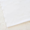 White Solid Interlock Knit