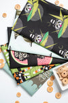 Charley Harper Cats and Raccs Fat Quarter Bundle, 12 Total