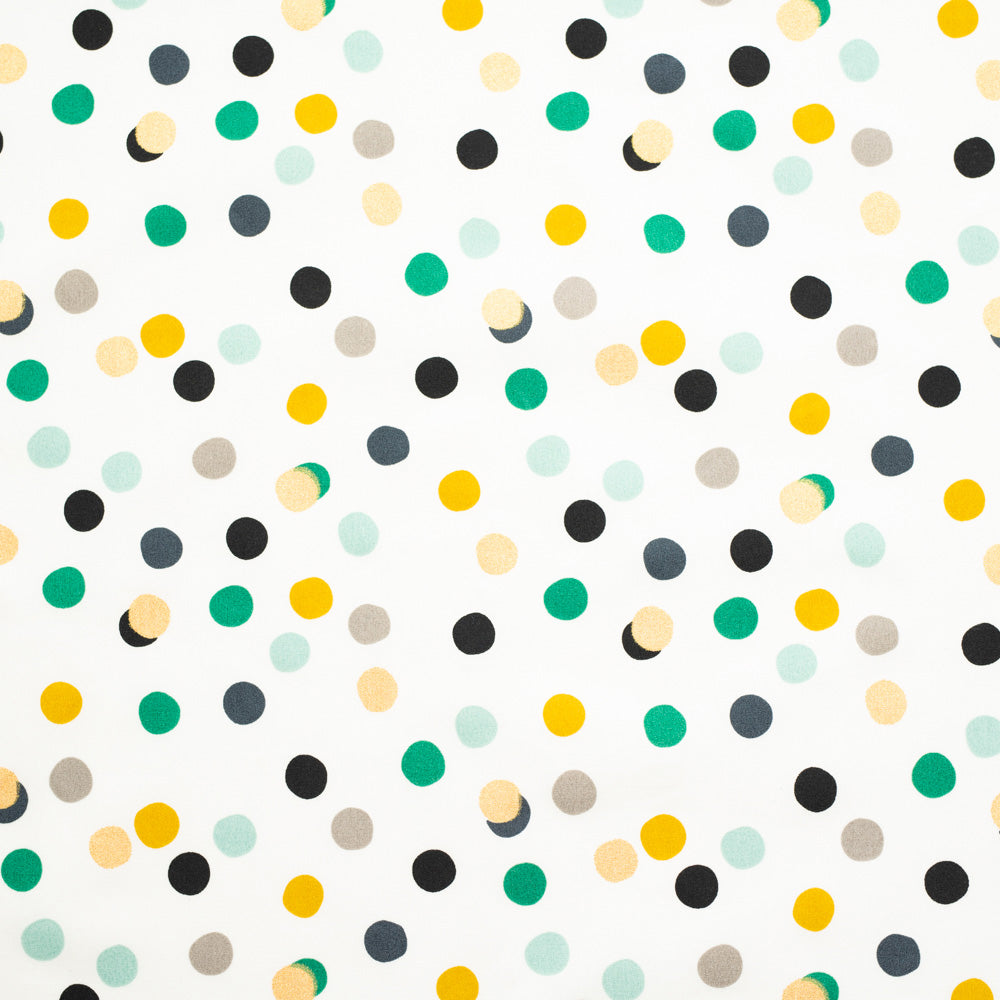 Mochi Dot Boy / Metallic Gold Poplin