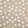 Mochi Dot Shroom / Metallic Gold Poplin
