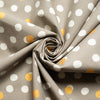 Mochi Dot Shroom / Metallic Gold Poplin