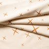 Hoshi Fawn on Cream Interlock Knit
