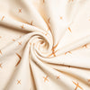 Hoshi Fawn on Cream Interlock Knit