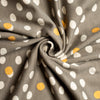 Mochi Dot Shroom / Metallic Gold Interlock Knit