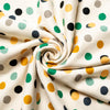 Mochi Dot Boy / Metallic Gold Interlock Knit