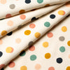 Mochi Dot Girl / Metallic Gold Interlock Knit