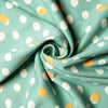 Mochi Dot Mineral / Metallic Gold Interlock Knit