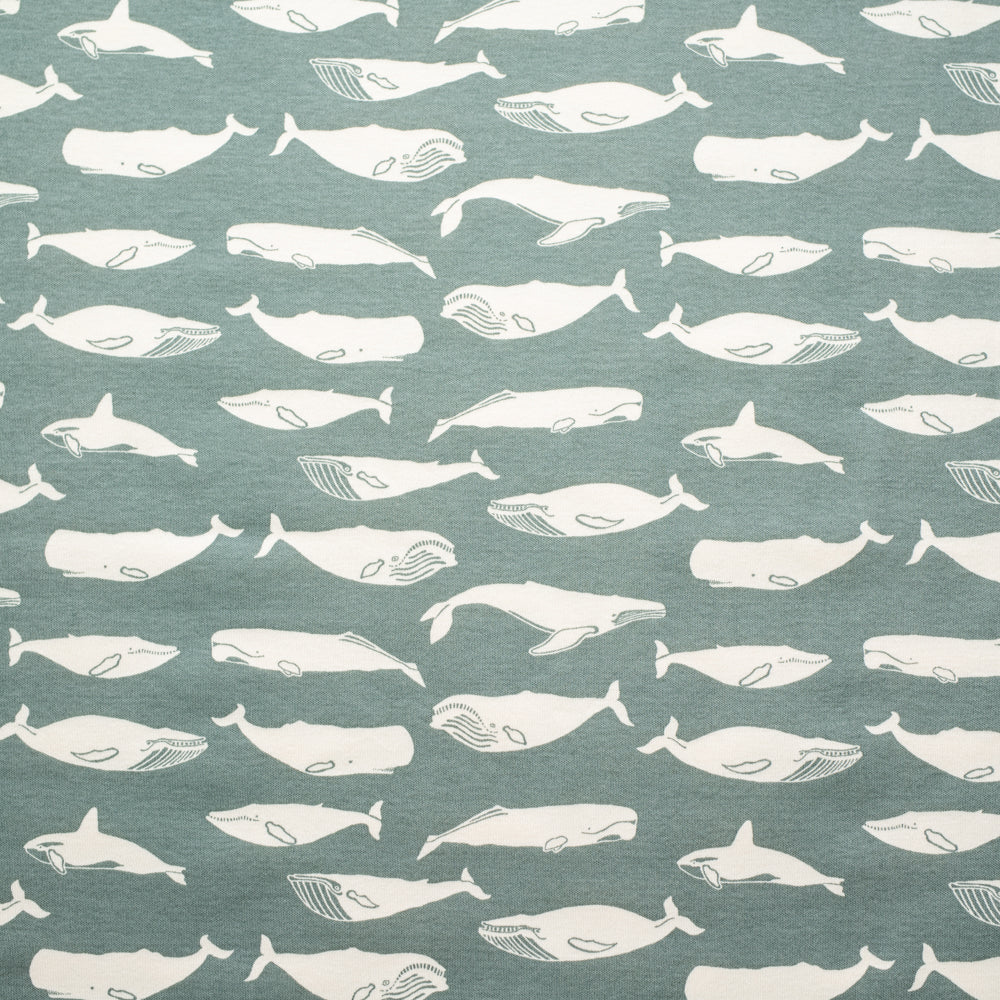 Kujira Grey Interlock Knit