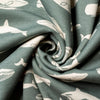 Kujira Grey Interlock Knit