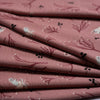 Lullaby Woodrose Interlock Knit