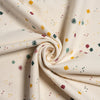 Cloudy Multi Cream Interlock Knit
