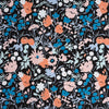 Wildflowers Midnight Poplin