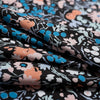 Wildflowers Midnight Poplin