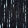 Stroke Black Poplin