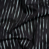 Stroke Black Poplin