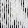 Stroke Cream Black Poplin