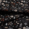 Baby Farrah Floral Soft Black Poplin