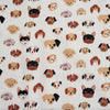 Doggie Dots Cream Poplin