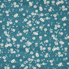 Tiny Flora Smoke Blue Jersey Knit
