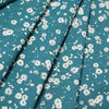 Tiny Flora Smoke Blue Jersey Knit