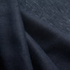 Black Solid Linen