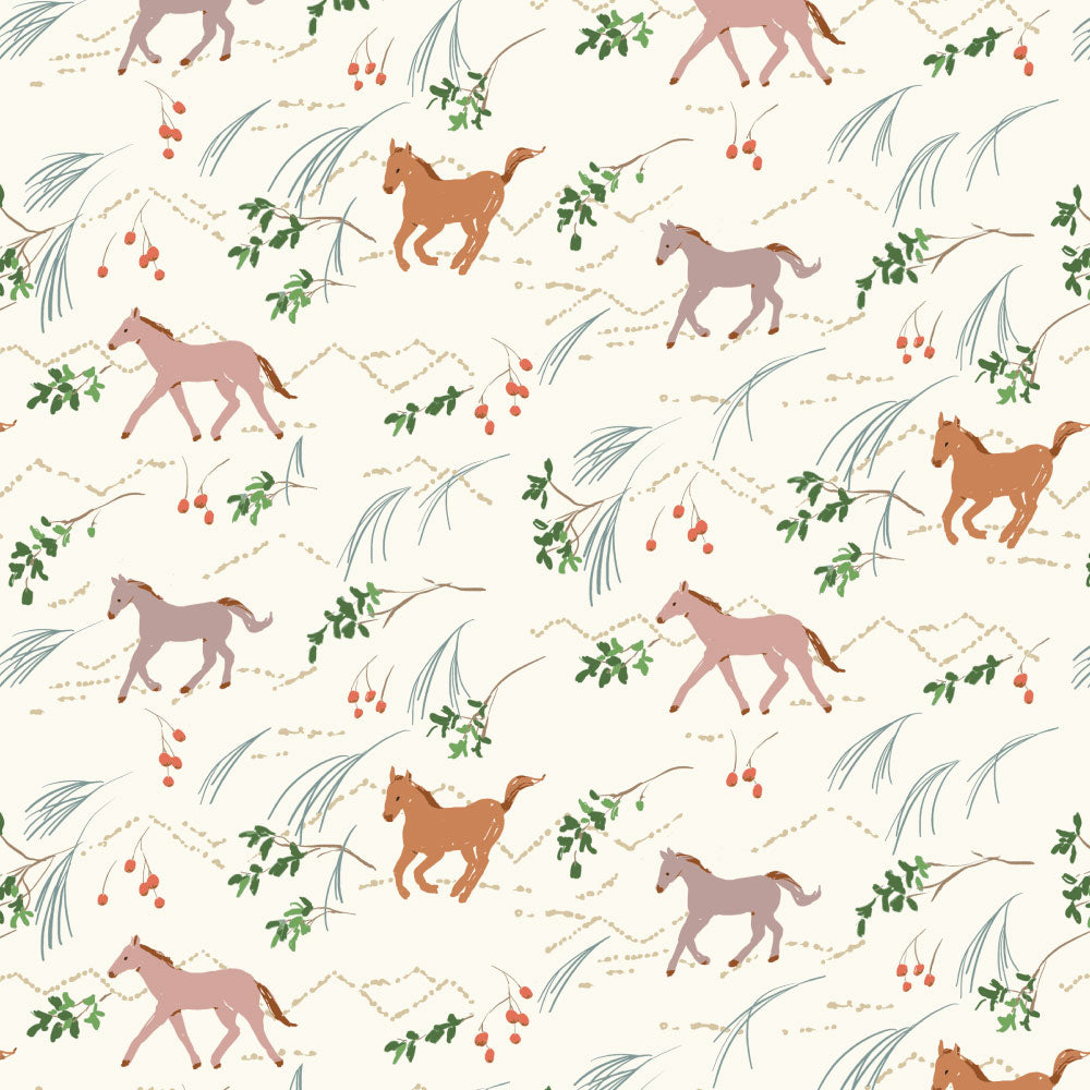 Wild and Free Light Poplin