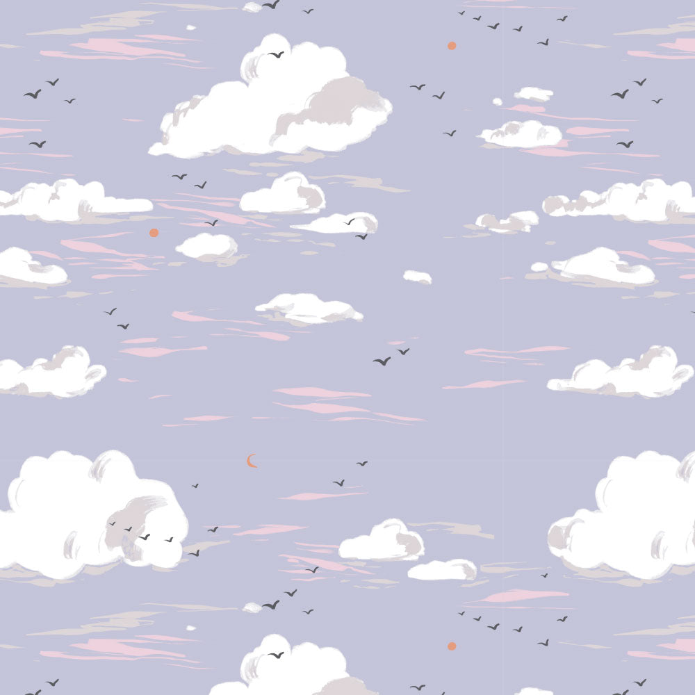 Big Sky Blue Poplin