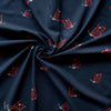 Red Butterfly Black LAWN