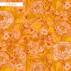 Large Peonies Peach Gold LAWN