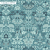 Flora and Fauna Pool Barkcloth