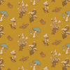 Mushrooms Mustard Poplin