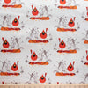Red and Fed Poplin