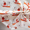Red and Fed Poplin
