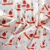 Red and Fed Poplin